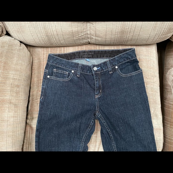 Simply Vera Vera Wang Straight Leg Jeans - Picture 3 of 6